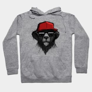 bear with hat Hoodie